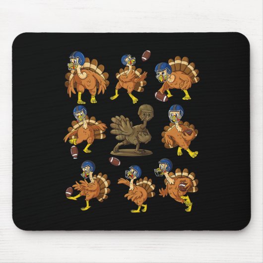 Tapis De Souris Thanksgiving Turkey (Devant)