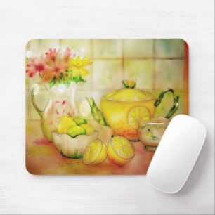 Tapis De Souris Thé au citron