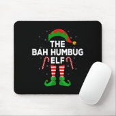 Tapis De Souris The Bah Humbug Elf Xmas Matching Family Elf Christ (Avec souris)
