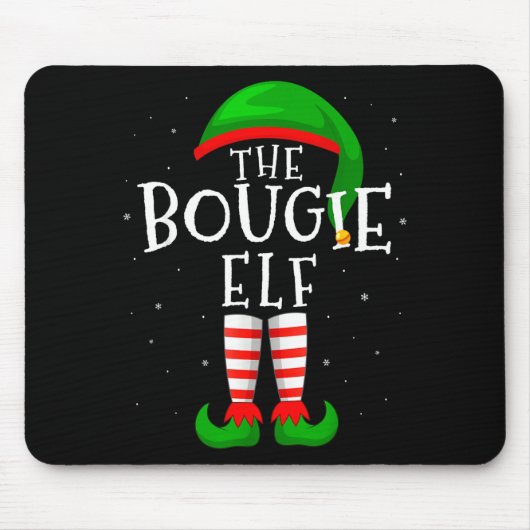 Tapis De Souris The Bougie Elf Funny Matching Family Group Christm (Devant)