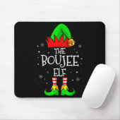 Tapis De Souris The Boujee Elf Group Matching Family Christmas Xma (Avec souris)