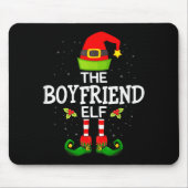 Tapis De Souris The Boyfriend Elf Christmas Family Matching Pajama (Devant)