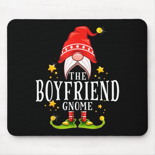 Tapis De Souris The Boyfriend Gnome Christmas Matching (Devant)