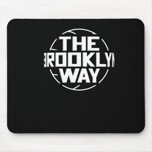Tapis De Souris The Brooklyn Way Net Basketball (Devant)