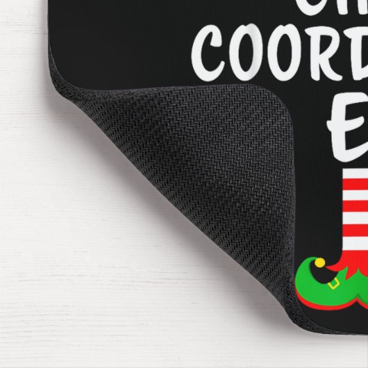 Tapis De Souris The Chaos Coordinator Elf Matching Family Christma (Coin)