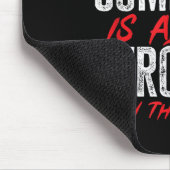 Tapis De Souris The Comeback Is Always Stronger Than The Setback M (Coin)