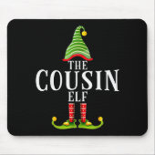 Tapis De Souris The Cousin Elf Funny Matching Pajama Xmas  (Devant)