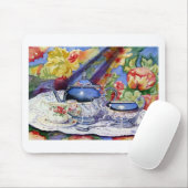Tapis De Souris Thé de ciel bleu (Avec souris)