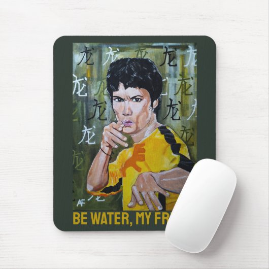 Tapis De Souris The Dragon Painting by Alfred Fox (Avec souris)