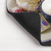 Tapis De Souris Thé et scones Mousepad (Coin)