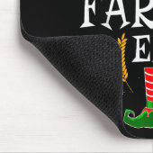Tapis De Souris The Farmer Elf Group Matching Family Christmas Far (Coin)