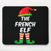 Tapis De Souris The French Elf Family Matching Funny Christmas Cos (Devant)