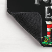 Tapis De Souris The Funny Elf Shirt Matching Family Funny Christma (Coin)