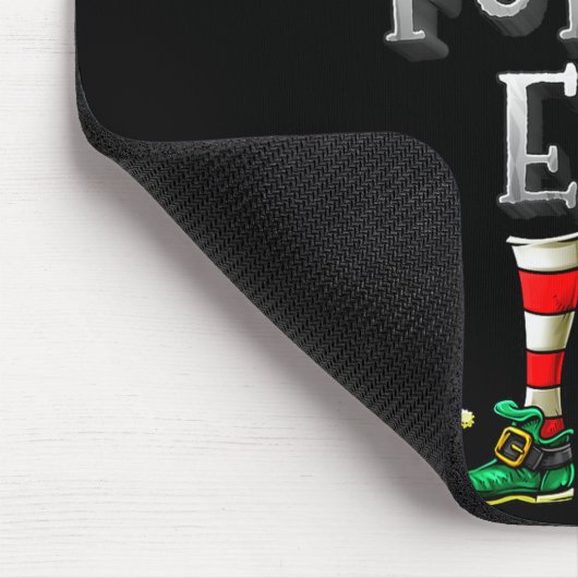 Tapis De Souris The Funny Elf Shirt Matching Family Funny Christma (Coin)