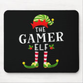 Tapis De Souris The Gamer Elf Christmas Matching Pajama (Devant)