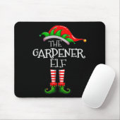 Tapis De Souris The Gardener Elf Matching Family Group Christmas P (Avec souris)