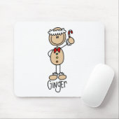 Tapis de souris The Gingerbread Man (Avec souris)
