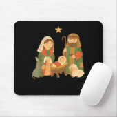 Tapis De Souris The Greatest Gift Off All Nativity Scene Jesus Mat (Avec souris)