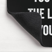 Tapis De Souris The Harder You Work The Luckier You Get Motivation (Coin)