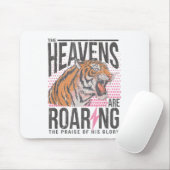 Tapis De Souris The Heavens Are Roaring, Psalm 19_1 Bible Verse  (Avec souris)
