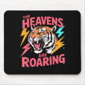 Tapis De Souris The Heavens Are Roaring Psalm 19_1 Tiger Christian (Devant)