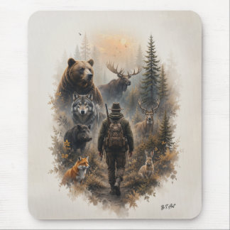 Tapis De Souris The Hunter , Dans le silence sauvage