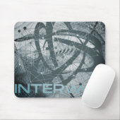 Tapis De Souris The INTERweb - a congrégation of nodes (Avec souris)