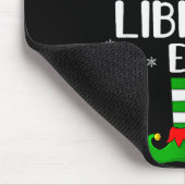 Tapis De Souris The Library Elf Christmas Party Matching Family Xm (Coin)