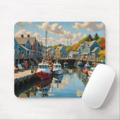 Tapis De Souris The Little Fishing Village (Avec souris)