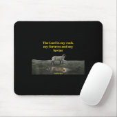 Tapis De Souris The Lord Is My Rock Psalm 18_2 - Christian Values (Avec souris)