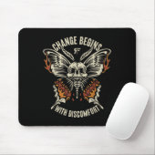 Tapis De Souris The Marisa Butterfly Skull Change Begin With Disco (Avec souris)
