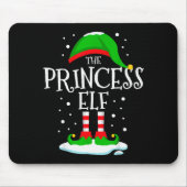 Tapis De Souris The Princess Elf Christmas Family Matching Xmas Wo (Devant)
