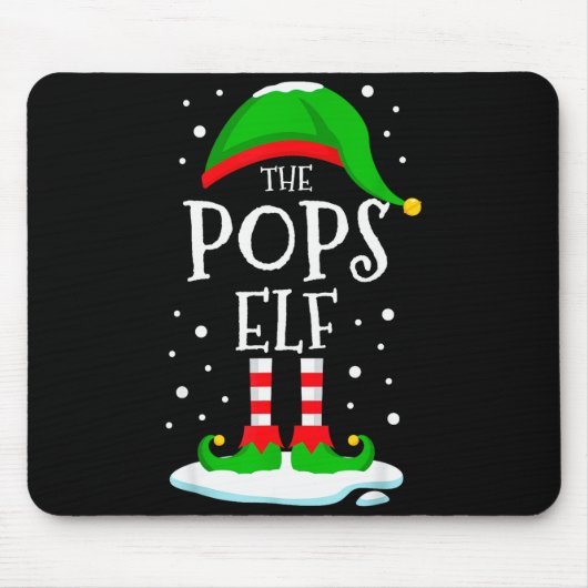 Tapis De Souris The Ps Elf Christmas Family Matching Xmas Grandpa (Devant)