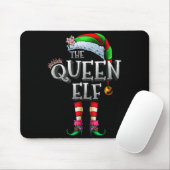Tapis De Souris The Queen Elf Shirt Matching Family Christmas Elf (Avec souris)