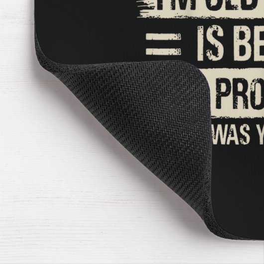 Tapis De Souris The Reason I'm Old And Wise Insrational Christian  (Coin)