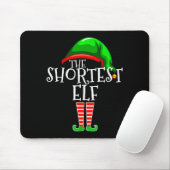 Tapis De Souris The Shortest Elf Family Matching Group Christmas G (Avec souris)
