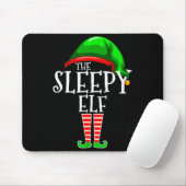 Tapis De Souris The Sleepy Elf Group Matching Family Christmas Gif (Avec souris)