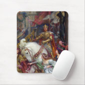 Tapis De Souris The Two Crowns c. 1900 par Sir Frank Dicksee (Avec souris)