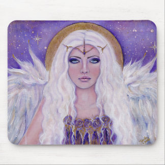 Tapis De Souris The watcher angel by Renee Lavoie 