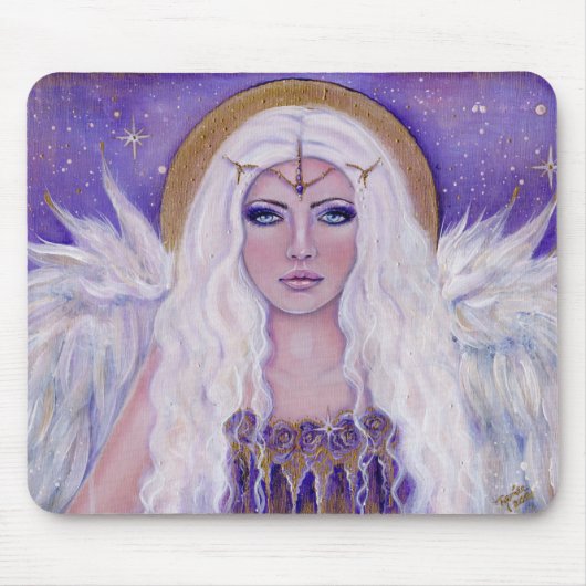Tapis De Souris The watcher angel by Renee Lavoie  (Devant)