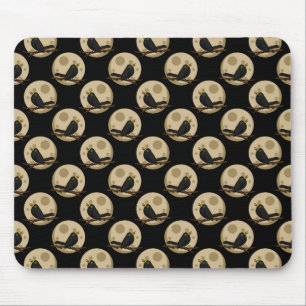 Tapis De Souris The Werebird - Blackbird Howling at the Moon Comic