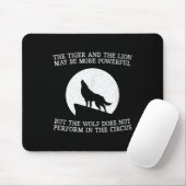 Tapis De Souris The Wolf Doesn't Perform In The Circus Cool Wolf M (Avec souris)
