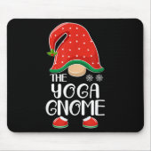 Tapis De Souris The Yoga Gnome Elf Matching Family Group Christmas (Devant)