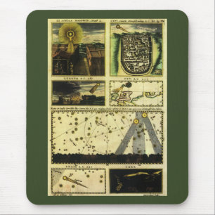 Tapis De Souris Théâtre Cometicum Comets par Stanislaw Lubieniecki