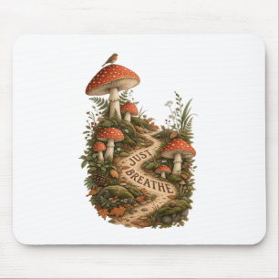 Tapis de souris thème automnal Juste Respirer