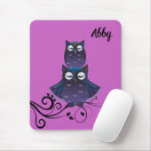 Tapis De Souris Thème chouette (Avec souris)