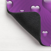 Tapis De Souris Thème d'amour des coeurs (Coin)
