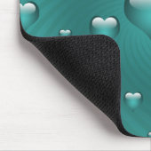 Tapis De Souris Thème d'amour des coeurs (Coin)
