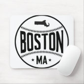 Tapis De Souris Thème de base-ball de Boston (Avec souris)