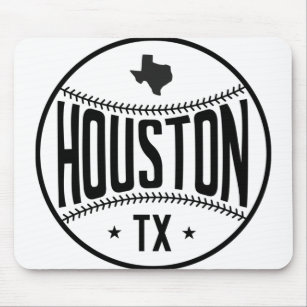 Tapis De Souris Thème De Baseball Houston